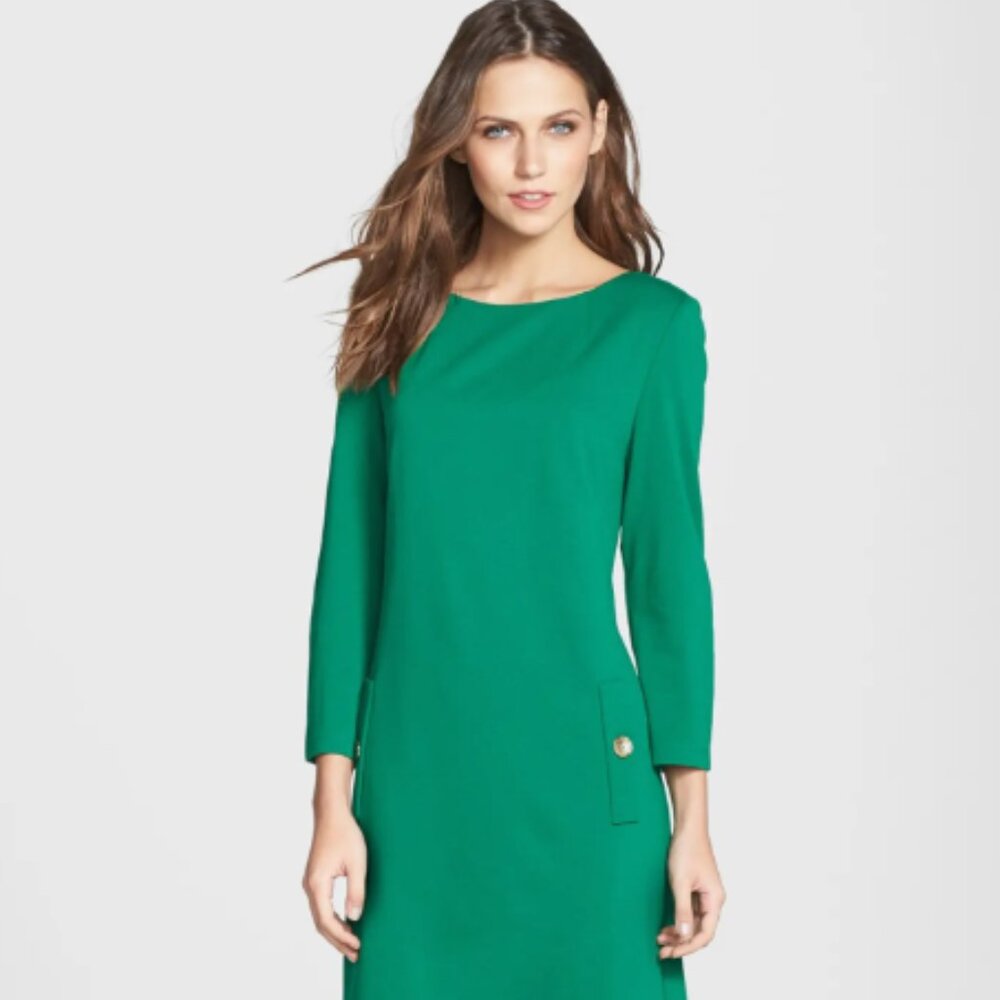 Eliza J Ponte A-Line Dress